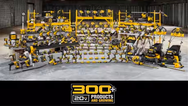 Dewalt cordless tool lineup hotsell